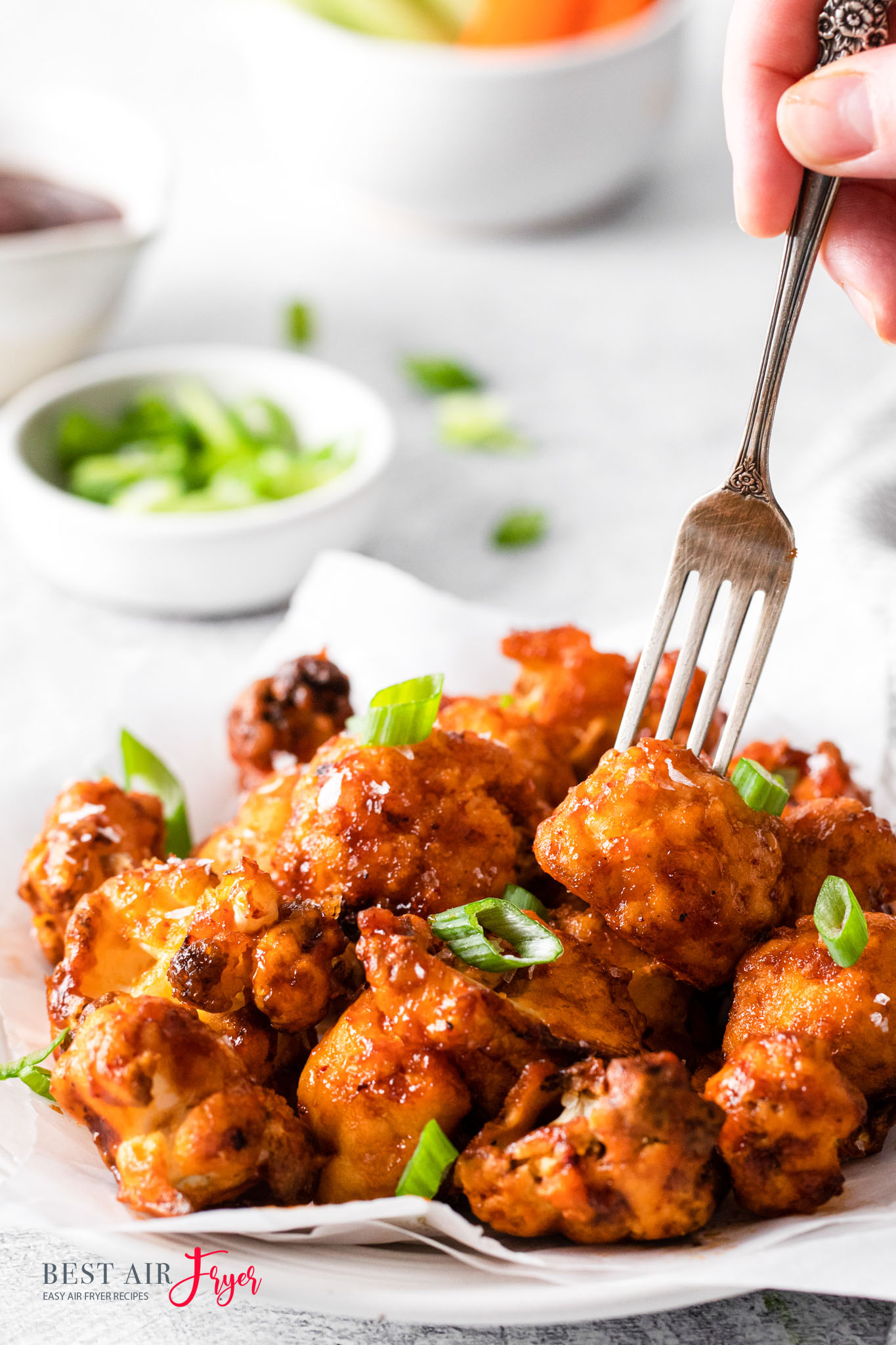 Air Fryer Cauliflower Wings