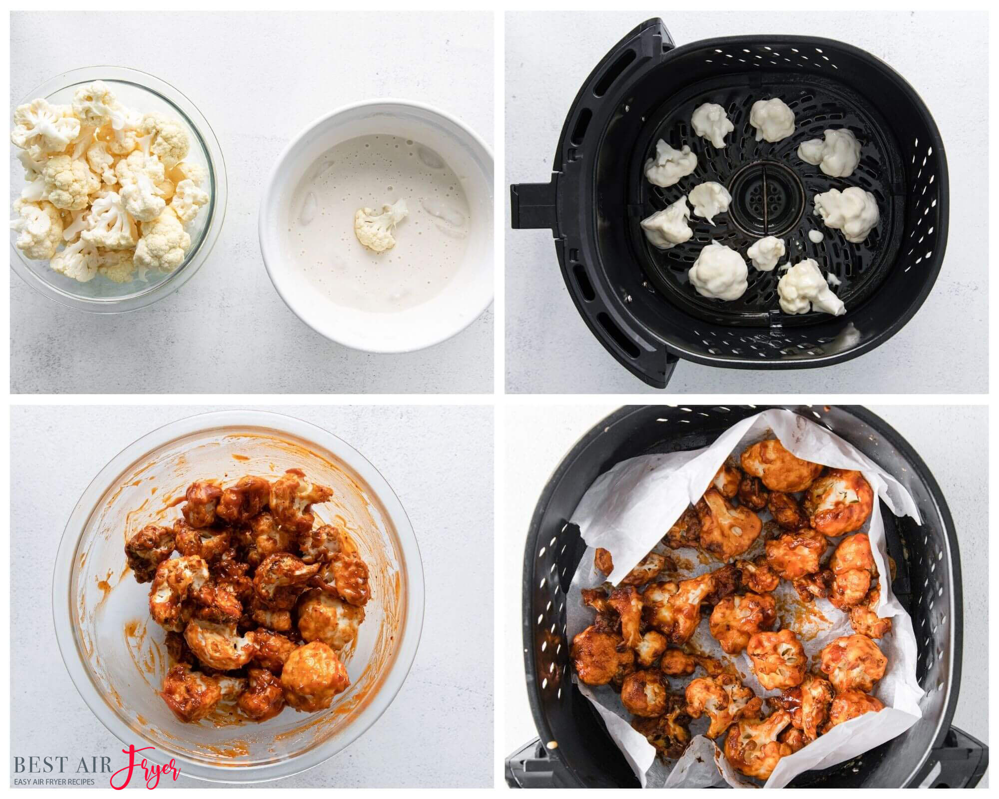 Air Fryer Cauliflower Wings