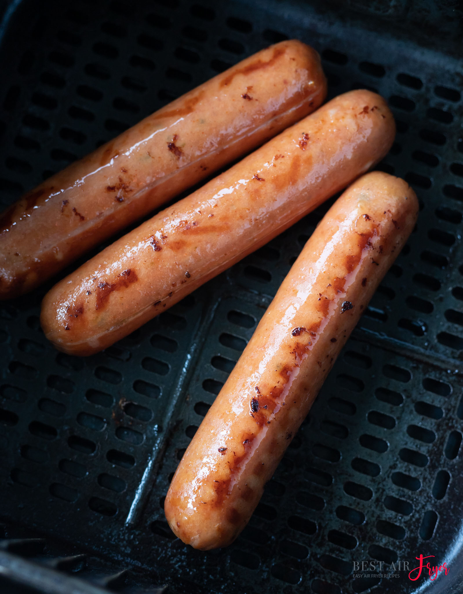 Sauerkraut Hot Dogs In Air Fryer