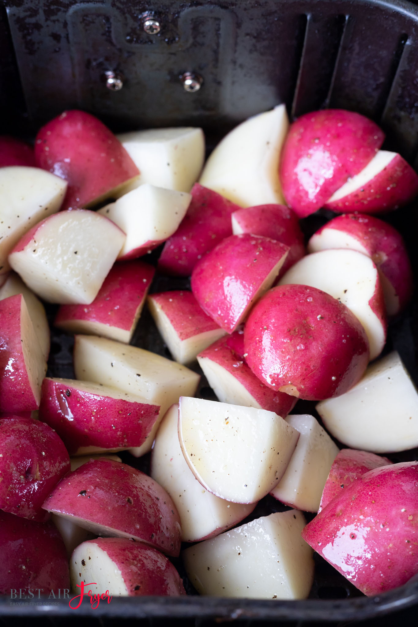 Butter Chive Red Potatoes In Air Fryer