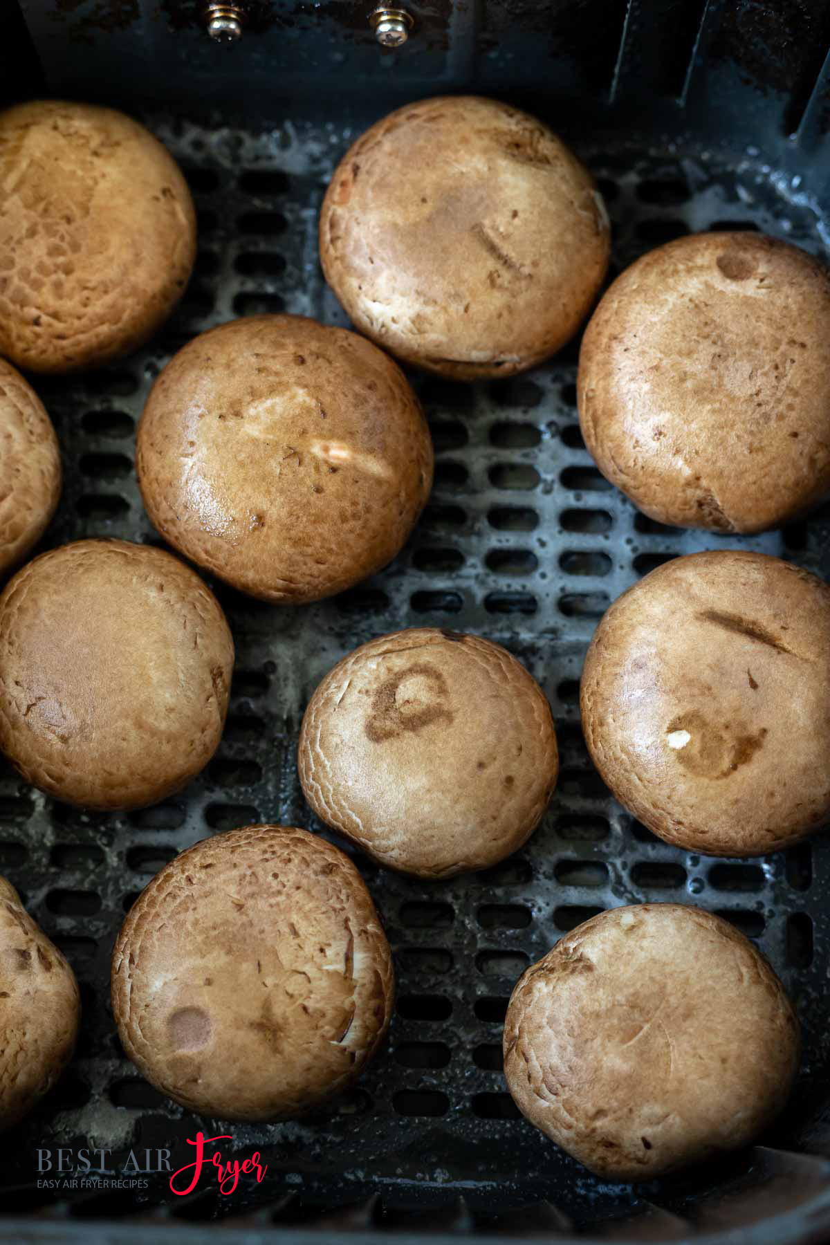 Air Fryer Stuffed Mushrooms