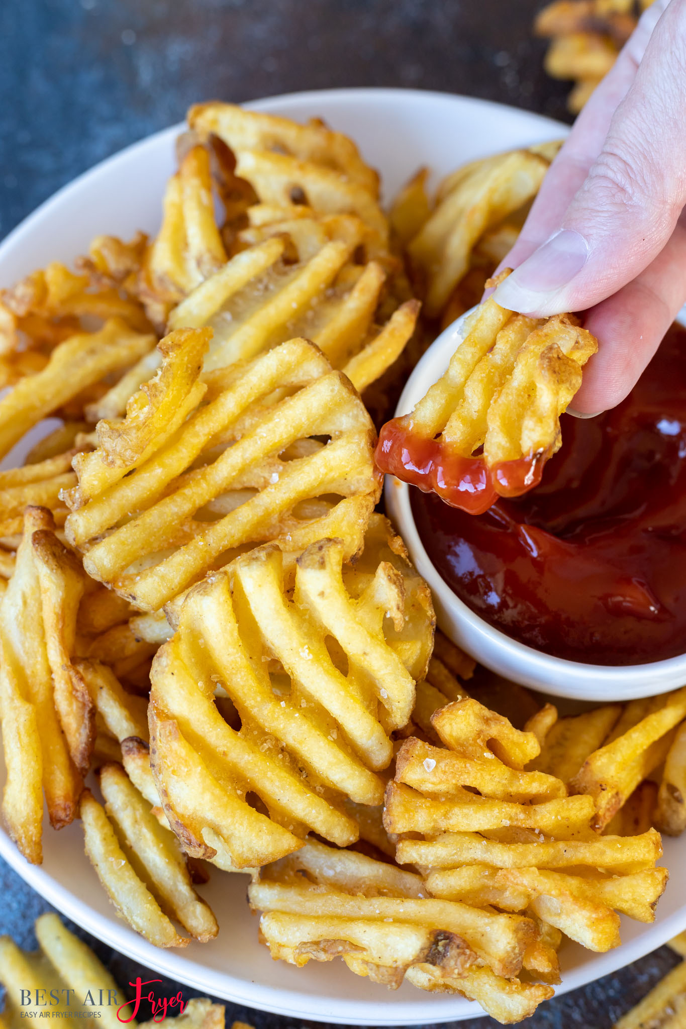 Air Fryer Waffle Fries