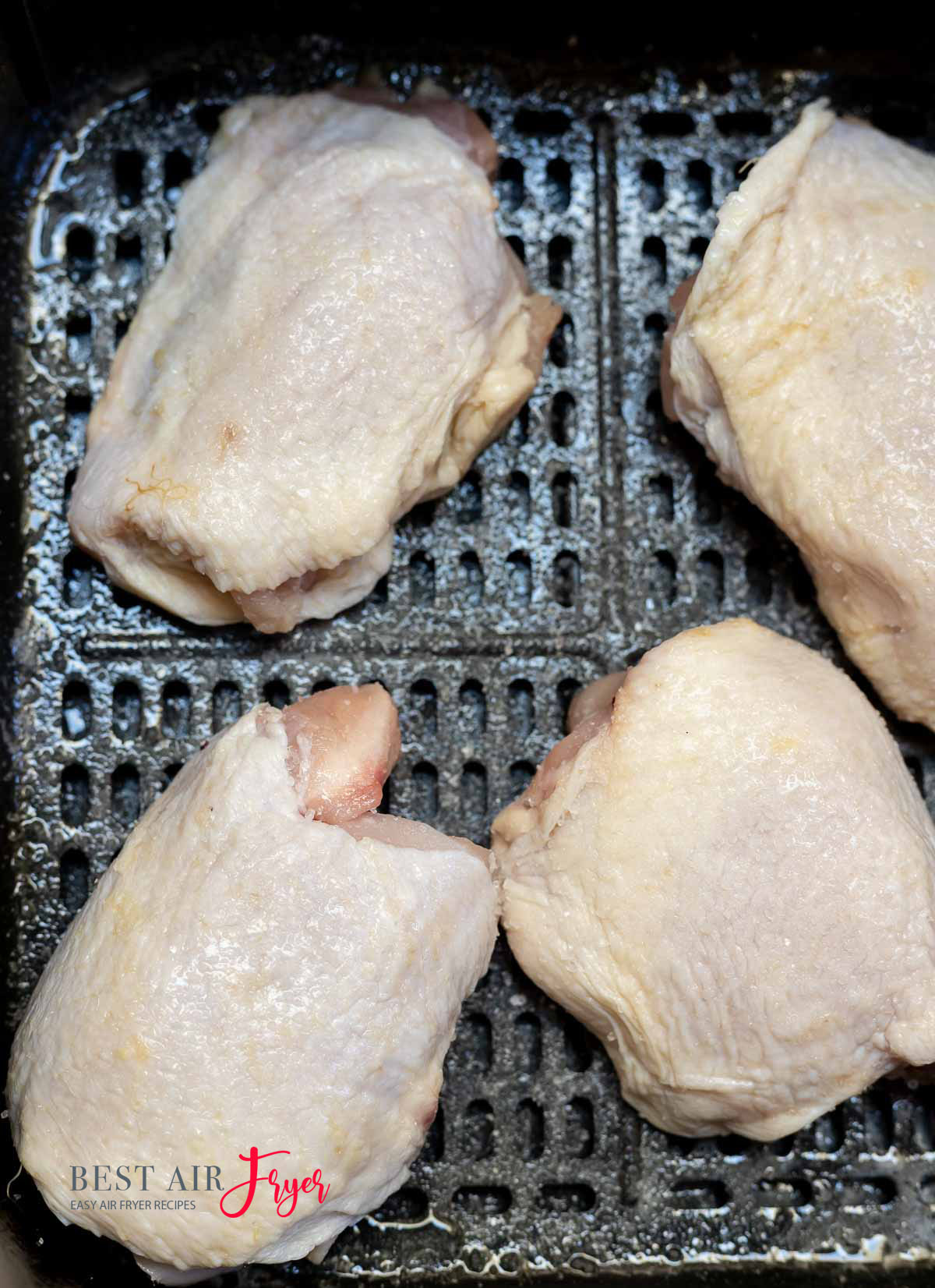 Air Fryer Chicken Thighs – Bone In