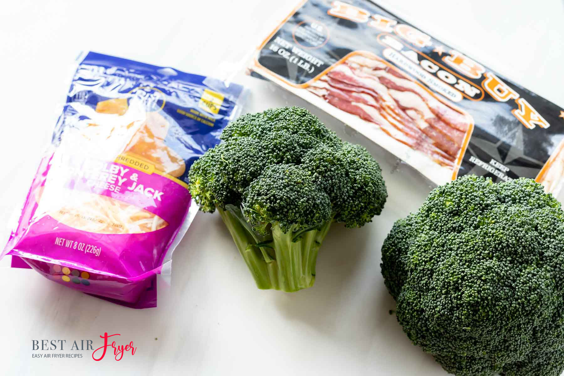 Cheesy Bacon Broccoli In Air Fryer