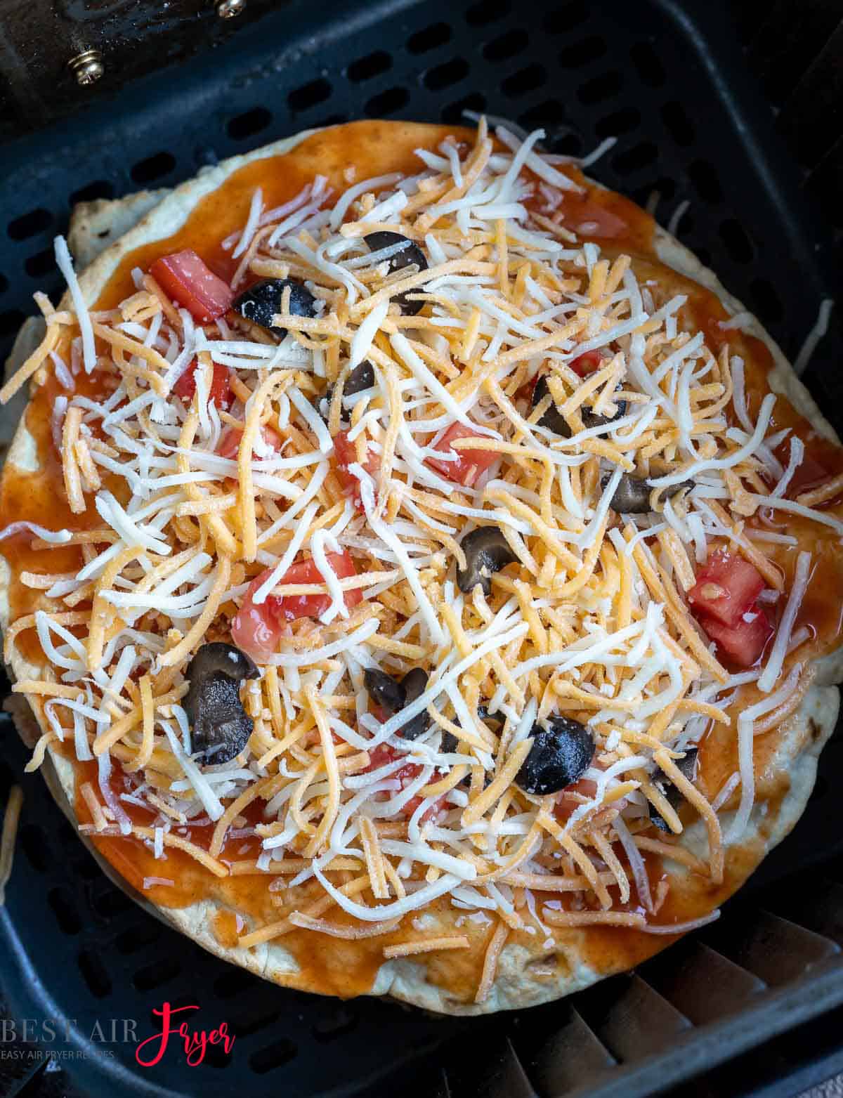 Air Fryer Mexican Pizza Recipe