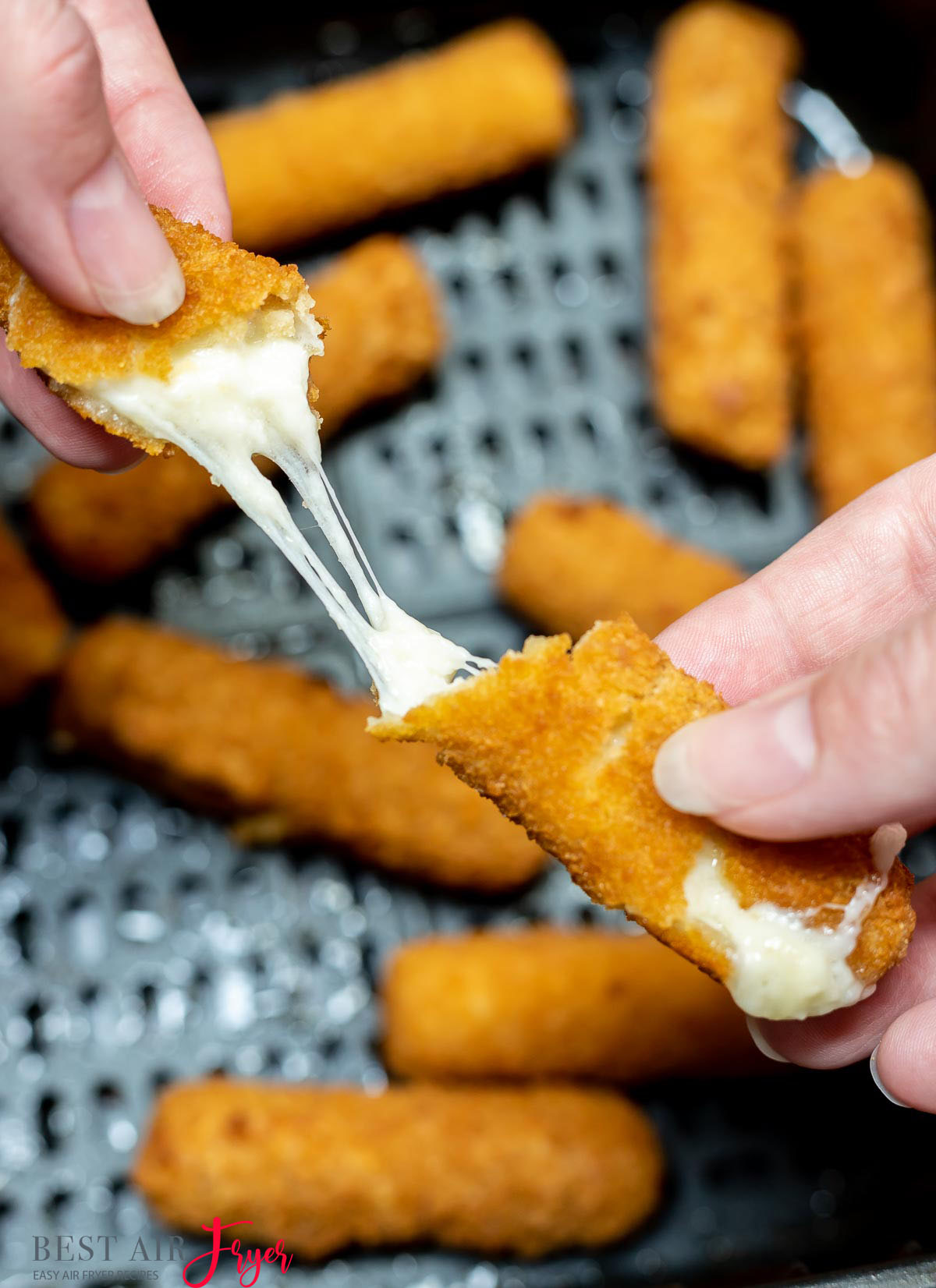 Air Fryer Mozzarella Sticks