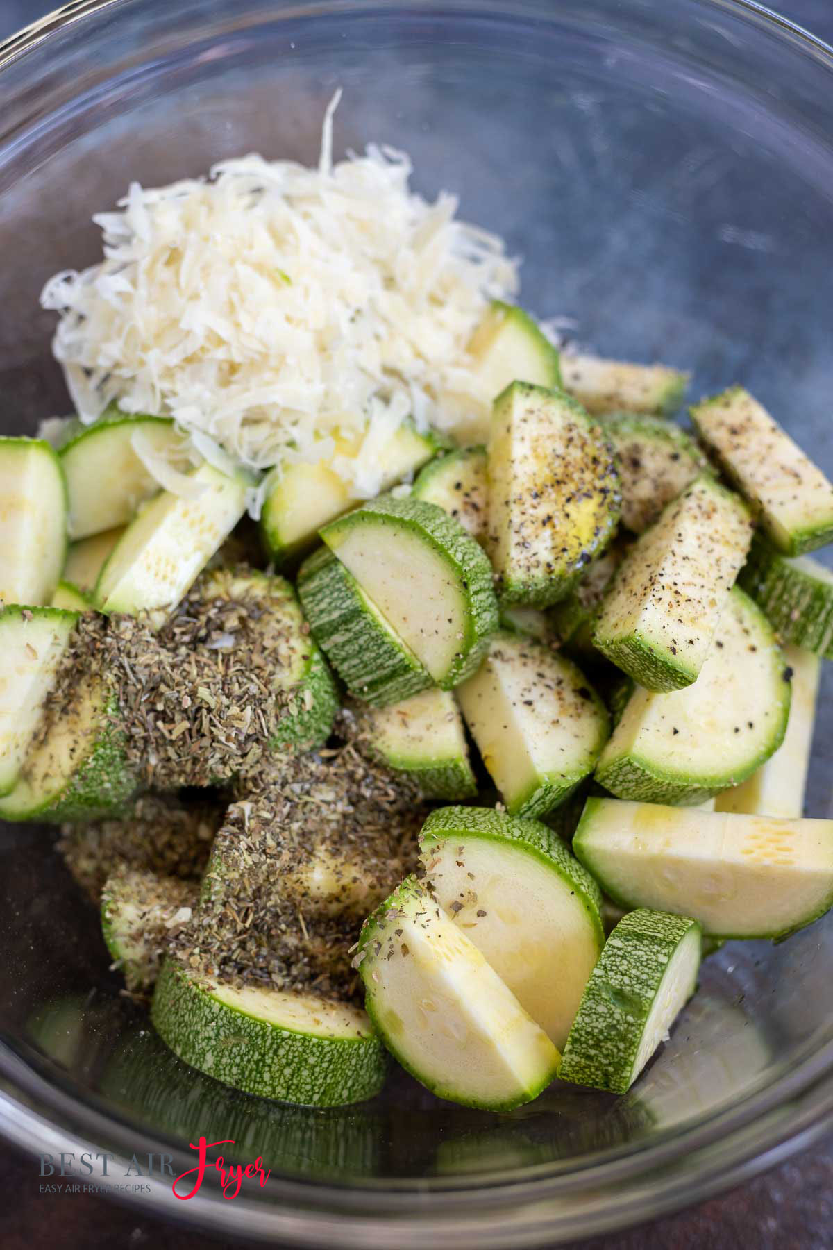 Parmesan Zucchini In Air Fryer