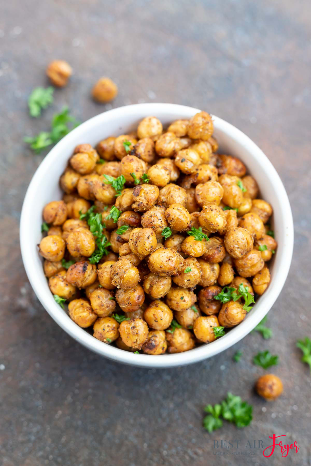 Air Fryer Chickpeas Recipe