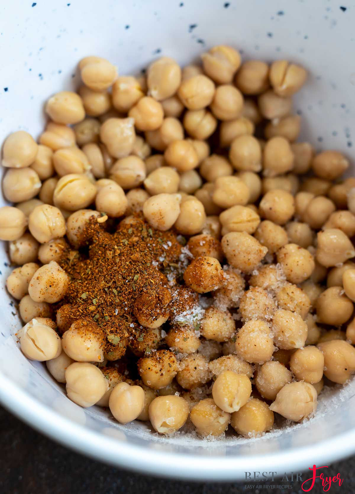 Air Fryer Chickpeas Recipe