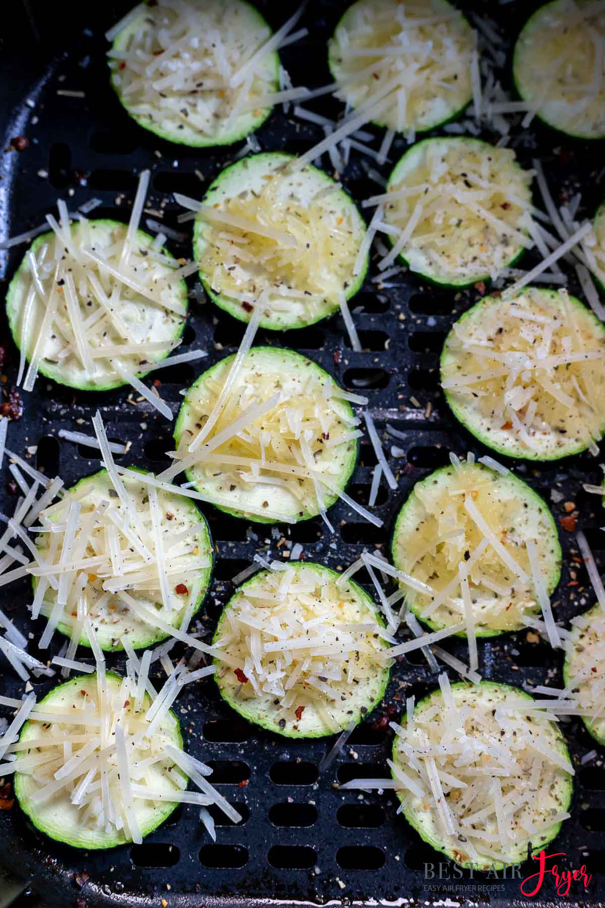 Parmesan Zucchini Chips Air Fryer