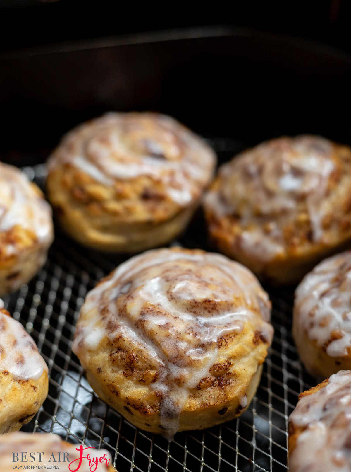 Air Fryer Cinnamon Rolls