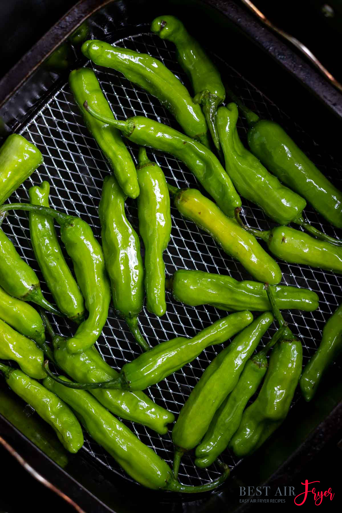 Air Fryer Blistered Shishito Peppers Recipe