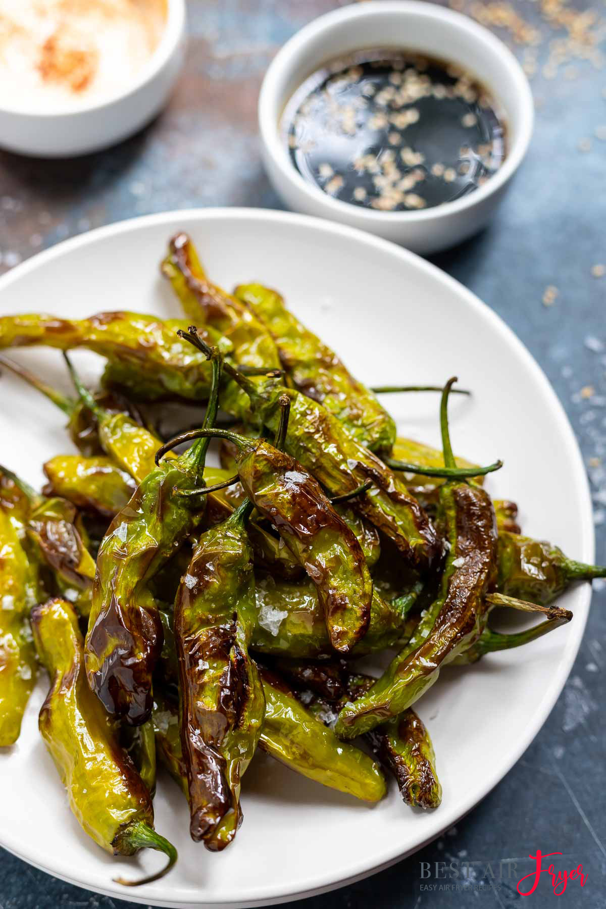 Air Fryer Blistered Shishito Peppers Recipe