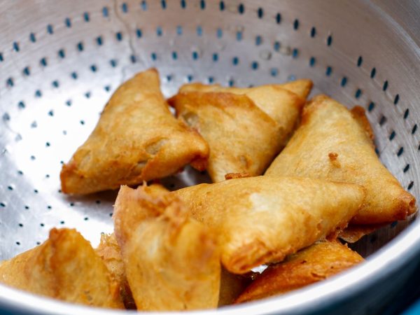 Samosas aux légumes au airfryer
